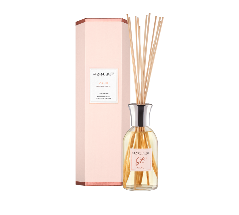 Glasshouse Diffuser (Triple Strength Fragrance 250ml) | Blissful & Co
